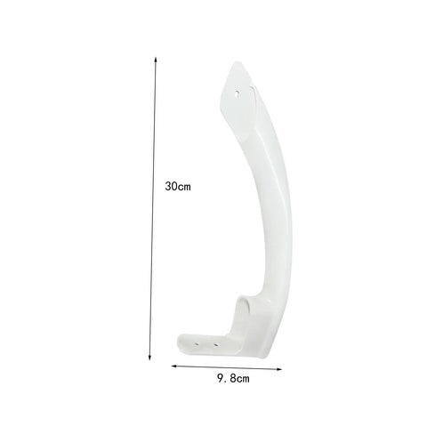 Easy Install Refrigerator Door Handle Replacement Kit With Smooth Polished Grip Fits Models 00369542 And More For A Fresh Cool Kitchen Vibe, white 30cm handle