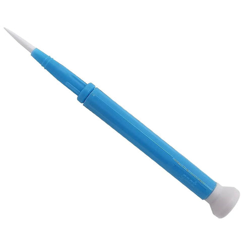 Top Tier 4 Piece Ceramic Screwdriver Set Featuring Dead Nuts Accurate Non Inductive Zirconia Tips For Smooth Adjustment Of Resistors Capacitors And Inductors Everyday, blue ceramic screwdriver tip.