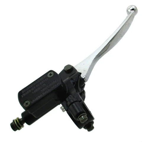 Black 8mm Banjo Front Right Hydraulic Brake Master Cylinder for Pit Dirt Bike and ATV Taotao DB14 and Other Compatible Machines