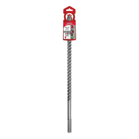 Beast Tough Rebar SDS-Max 4-Cutter Carbide Hammer Drill Bit, 3/4 in diameter, 21 in length, packaging view, ultra durable
