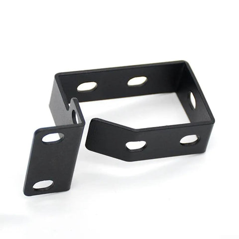 Corral Your Cable Chaos With This Beefy Steel Cable Management Basket Rack Mount Tray For Under Desk Server Cabinets Black 1 Pack Straight Up Tidies Network Wires And Declutters Spaces, black steel bracket.