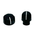 Durable Channel Selector And Volume Control Knob Cap For APX6000 APX7000 Handheld Radios, set of black rugged knobs.