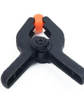 Rock Strong Spring Clamps For DIY Pros Hard Plastic Woodworking Tools 2 Inch Grip Set To Hold Projects Tight Like A Pro, black clamp