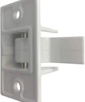 2 Pack Bottom Awning Mounting Bracket Assembly for RVs Die Cast Foot Pedal Support Kit Replacement for 8300 8500 9000 Awnings Steel