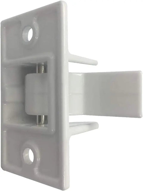 2 Pack Bottom Awning Mounting Bracket Assembly for RVs Die Cast Foot Pedal Support Kit Replacement for 8300 8500 9000 Awnings Steel
