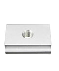 Heavy Duty M8 T Slot Nut Set For Woodworking 10 Piece Aluminum Alloy T Track Sliders For Milling Tables And Band Saw Slots Durable Fasteners.