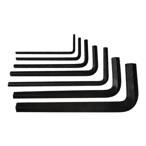 Compact 7 Piece Hex Allen Key Set Wrench Screwdriver Tool Kit For Tiny Fasteners Perfect For RC Cars And DIY Repairs With Sizes From.9mm To 3.5mm Making On The Go Fixes A Total Breeze. Black 7-piece hex key set, 0.9mm to 3.5mm, Vantamium steel, for RC car and DIY repairs