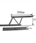 Folding Spring Hinge For Tables And Desks, Two Pack Heavy Duty Furniture Lift Mechanism with 380mm dimensions