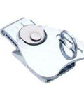 Stainless steel K3 2403 52 rotary action draw latch link lock, spring loaded, single latch from small series pack for enclosures and cabinets