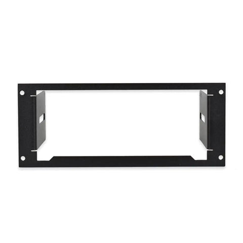 Heavy Duty One Piece Equipment Mounting Bracket Featuring 3.5 Inch Open Space Boots Right Onto Soundoff Signal Sirens For Quick And Clean Vehicle Rigs