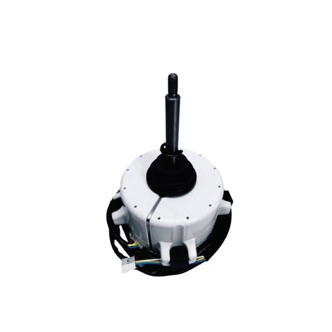 Brushless DC Air Conditioner Fan Motor Replacement For WZDK100-38G, 38g lightweight, durable black and white cooling component