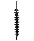 20mm Post Hole Digger Attachment With Manganese Steel Build, 10cm Blade Diameter, Lightweight and Portable for Gardening shown vertically