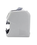 Heavy Duty Mixed Denomination Money Counter Machine With Rock Solid Uv Mg Ir Counterfeit Detection side view showing design and structure.