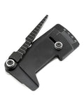 Rad Heavy Duty Metal Adjustable Camber Gauge Measuring Tool For 1/10 RC Car Setup 15 Degree Wheel Alignment Ruler close-up view.