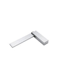 Antrader machinist square side view, precision ground hardened steel right-angle ruler 3.2 x 2 in