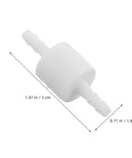 Pro Grade Anti Drip Discharge Nozzle for Filling Machines with One Way Valve Durable PP Material Wear Resistant Industrial Replacement Part for Packaging and Chemical Filling High Precision Drip Prevention, 1.97 x 0.71 in