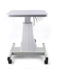 Pro Grade Motorized Optical Instrument Table With Adjustable Height For Slit Lamp And Eyeglass Measurements In Vision Clinics And Optical Stores, 15.75 By 18.9 Inches, Heavy Duty H Shaped Base front view