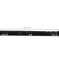 Lock In That Smooth Storage With Twelve Inch Bottom Mount Drawer Slides Heavy Duty Metal Sliding Rail Pair For Quiet Gliding Operation And Pro Level Install, side view showing length and measurements.