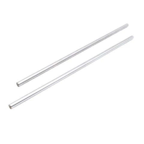Top Tier Linear Guide Rail Kit With 4pcs SCS10UU Bearing Sliders Plus Smooth 10mm Optical Shafts And Rock Solid SK10 Support Clamps For Precision CNC Build 3D Printer Motion Systems, two 10mm steel shafts