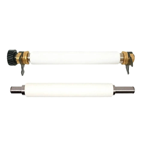 Top Shelf Platen Roller Kit For Thermal Label Printers Built Like A Tank Gonna Run Flawless Zero Sweat Swaps Premium Media Transport For Zt200 Series 203Dpi 300Dpi Models P1037974028 - white rollers and metal components for thermal label printers.