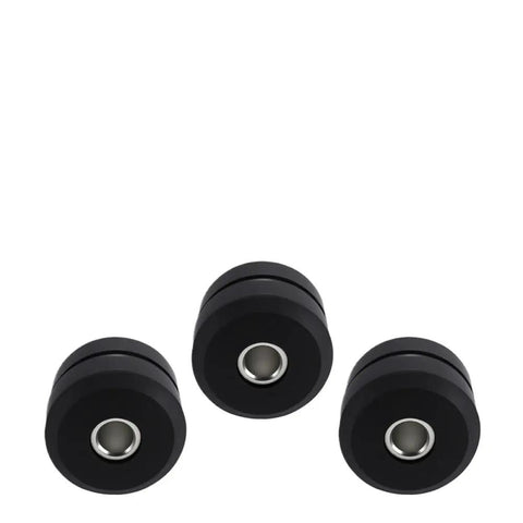 Heavy Duty Vibration Mount Isolators Set Six Piece Kit Compatible With TK SB 100 110 190 Models Direct Fit Replacement For 917709 Parts in black