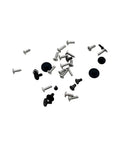 Carbon Steel Drone Body Screw Kit for Mini 2, Mini 3, Mini 3 Pro, Mini 4 Pro with rust resistant screws scattered on white background
