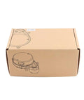 360 Degree LiDAR Range Sensor Module For Arduino And Raspberry Pi in a cardboard packaging box, front view