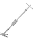 Beefed-Up Slide Hammer Internal Bearing Puller Kit With Expandable Collets 16-45mm Insert Bearing Remover Tool for Automotive, Motorcycle, Machinery, and Industrial Jobs, Silver.