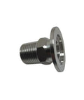 KF-25 To 1/2 Inch PT Male Clamp Adapter ISO KF NW-25 Stainless Steel Pipe Fitting, close-up view