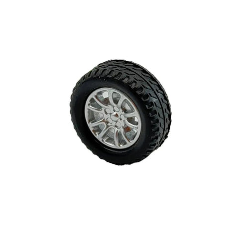 20 Pack Tiny RC Wheel Set With 10 Metal Axle Shafts For RC Cars Boats Drones Robots And DIY Models Rubber Wheels 20mm Diameter