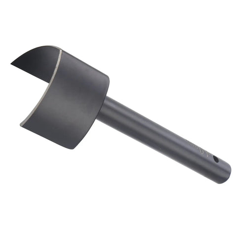 40mm V Shape Leather Punch For Belt Strap Wallet Bag Making Half Round Punch Tool Pro Grade Steel