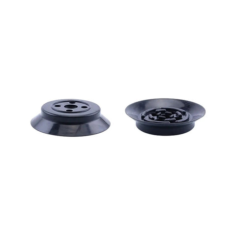 10 Pack Heavy Duty Silicone Vacuum Suction Cups For Pfg Pneumatic Manipulator Nozzle Black Grippers with two suction cup angles