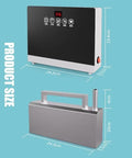 Multifunctional Smart Sink Dishwasher With Touch Control For Automatic Fruits Vegetables Seafood And Tableware Cleaning A Total Game Changer That Delivers No Sweat Kitchen Cleanup Daily, showing unit dimensions.
