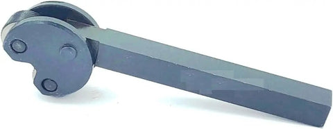 Knurling Tool With Pivot Head And Diamond Pattern For Lathe Work, knurl pitch 1.5mm, half inch square shank