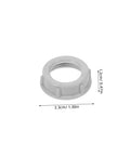 Plastic Electrical Insulating Bushing 4 Inch Heat Resistant Weatherproof 100 Pcs Outdoor Control Panel Bushing Install Versatile For Control Panels Machinery Wiring Enclosures, 3.3 cm