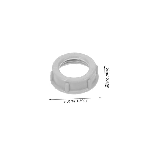 Plastic Electrical Insulating Bushing 4 Inch Heat Resistant Weatherproof 100 Pcs Outdoor Control Panel Bushing Install Versatile For Control Panels Machinery Wiring Enclosures, 3.3 cm