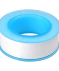 10 Pack PTFE Teflon Tape For Plumbing, Heavy Duty Thread Seal Tape For Leak Proof Water Pipes, Half Inch By 500 Inch, White, spool view