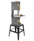 12-Inch Band Saw With Stand, Beefy 7 Amp Two-Speed Benchtop For Woodworking And Metal Cutting, 1 HP Motor Delivers Fast, Clean Cuts