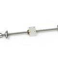 Upgrade Your Rig With This Smooth T8 Lead Screw Set For 3D Printers And CNC Makers Featuring 550mm Length 2Mm Pitch Fast Linear Motion Vertical Or Horizontal Mounting Hardened TR8 Rods Wear Resistant Brass Nuts For Pro Level Precision Builds, T8 lead screw with coupler and brass nut