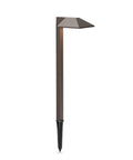 LED Path Light 0.6W Low Voltage Landscape Lighting for Outdoor Pathways Charcoal Brown with Warm White Light Easy Install