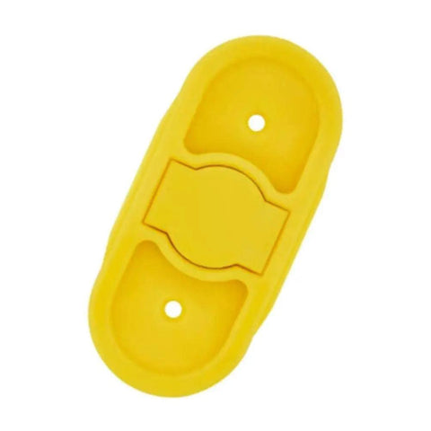 BSTiltion Magnetic Stud Finder for Wall Mounting Projects, yellow plastic tool with holes for easy mounting.