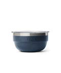 Rambler Bowl Vacuum Insulated Stainless Steel With Lid 1 Quart Navy Stackable And Nestable For Easy Meal Prep On The Go