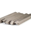 Straight Up Heavy Duty Mini Indexable Lathe Turning Tool Set With Three Eighth Inch Nickel Shank showing carbide blades for precision cutting.