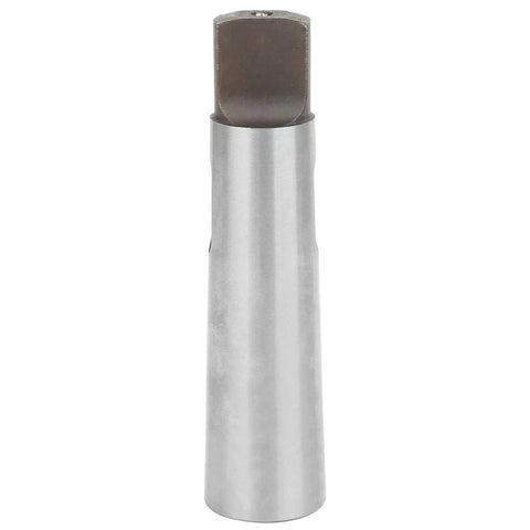 ANKROYU MT3 to MT1 taper reducing adapter sleeve; high-speed steel, lathe/mill tool, silver finish