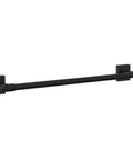 18 Inch Matte Black Towel Bar For Bathroom And Kitchen Corrosion Resistant Towel Rack That Promotes Airflow For Faster Towels Drying And A Dope Modern Home Look