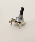 Potentiometer Knob 2.5K Ohm Volume Control Knob 3 Pin For QSC RMX Amps 850 1450 2450 Replacement Dial, black shaft