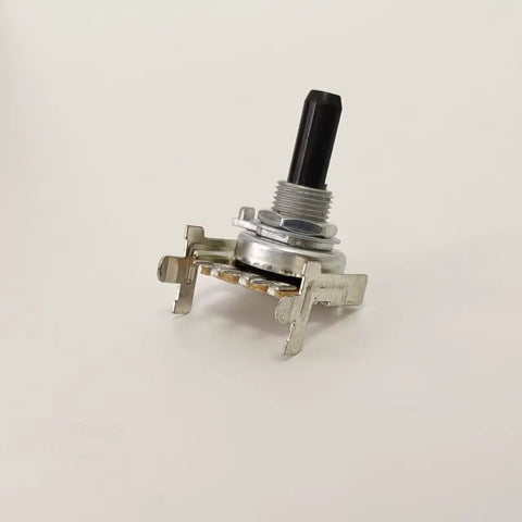 Potentiometer Knob 2.5K Ohm Volume Control Knob 3 Pin For QSC RMX Amps 850 1450 2450 Replacement Dial, black shaft