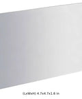 Hot Rolled Steel Plates Two Pack 4.7 by 4.7 Inch Sheets 0.16 Inch Thick 18 Gauge Weldable Low Carbon Metal