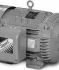Pro Level 40HP General Purpose Electric Motor Three Phase 60Hz 1775RPM TEFC 324T Frame heavy duty motor side view.