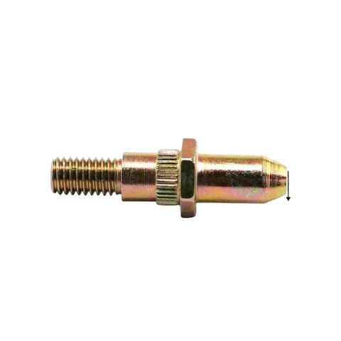 Fullsize Door Hinge Pin And Bushing Kit For 4 Doors Includes Pins Bushings Washers Lock Nuts To Fix Squeaky Clunks And Restore Tight Fitment On Heavy Duty Vehicles Without The Hassle Or Expense. single zinc-plated door hinge pin with washer and bushing